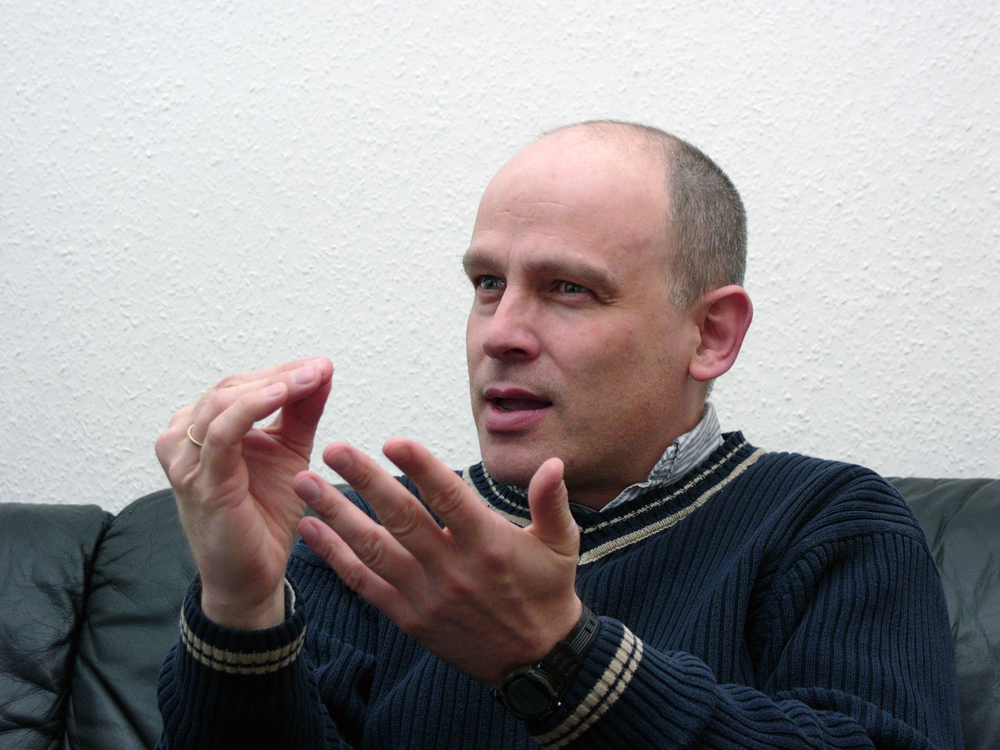 photograph of Joachim Pense, taken by Heiner Thiel